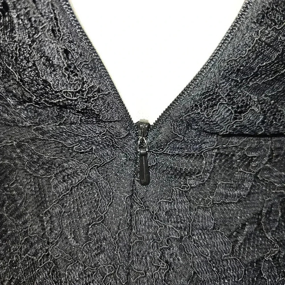 NWT Sau Lee Jerri Strapless Black Lace Midi Dress Sz 6 Revolve Cocktail Formal - Picture 16 of 16